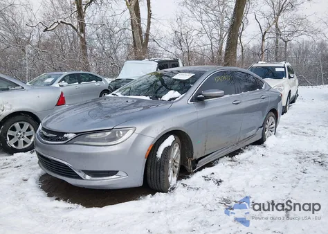 2015 Chrysler 200 Limited z USA, uszkodzony, nr VIN 1C3CCCAB4FN531871
